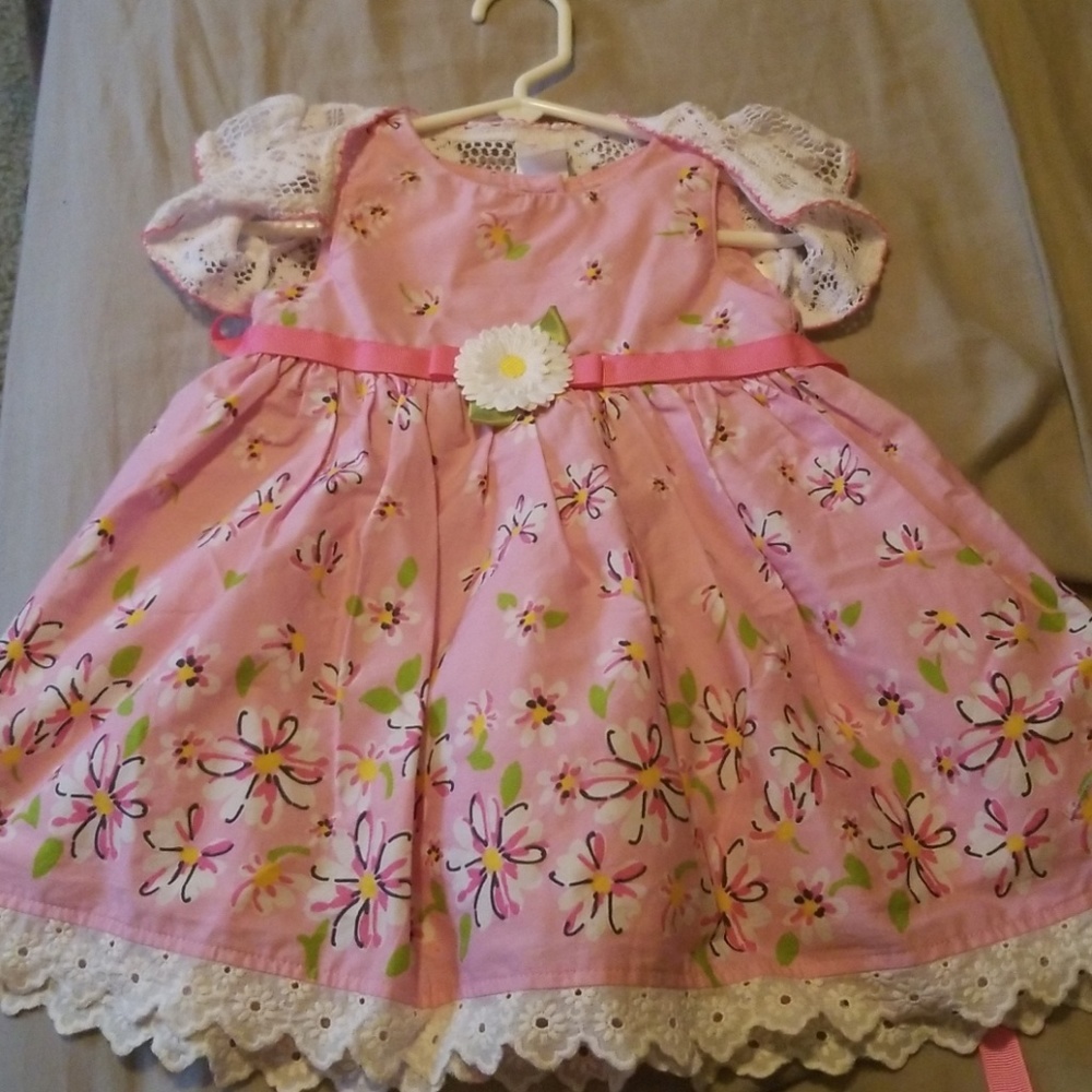 18m Spring Dress with Sweater 2pc